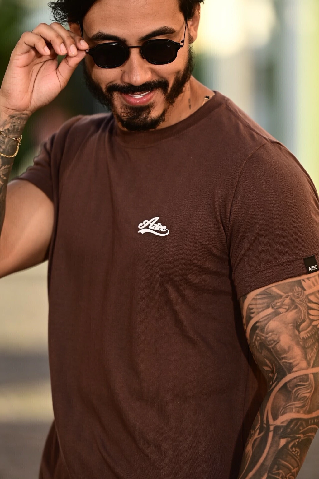CAMISA LONG AZTEC - ARENA