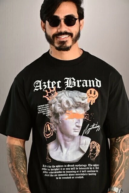 CAMISA OVERSIZED AZTEC BRAND