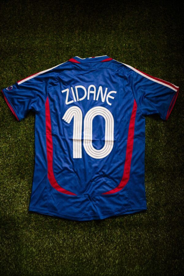 CAMISA RETRO SELEÇÃO DA FRANÇA PERS. 10 ZIDANE