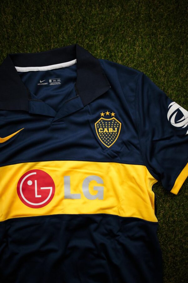 CAMISA BOCA JUNIORS 09/10 PERS. 10 RIQUELME