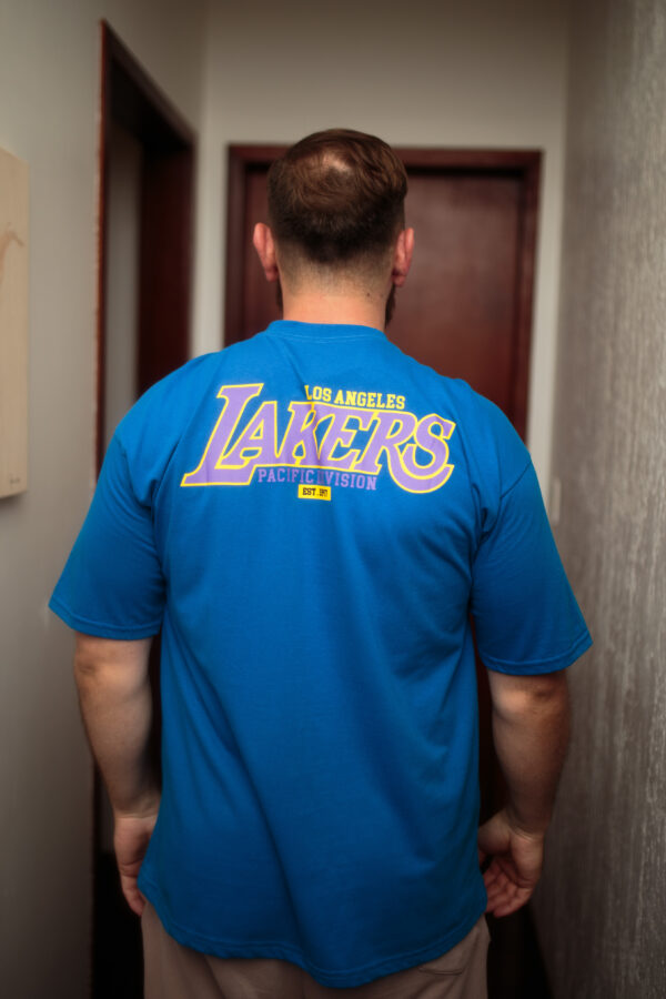 CAMISA OVERSIZED LAKERS