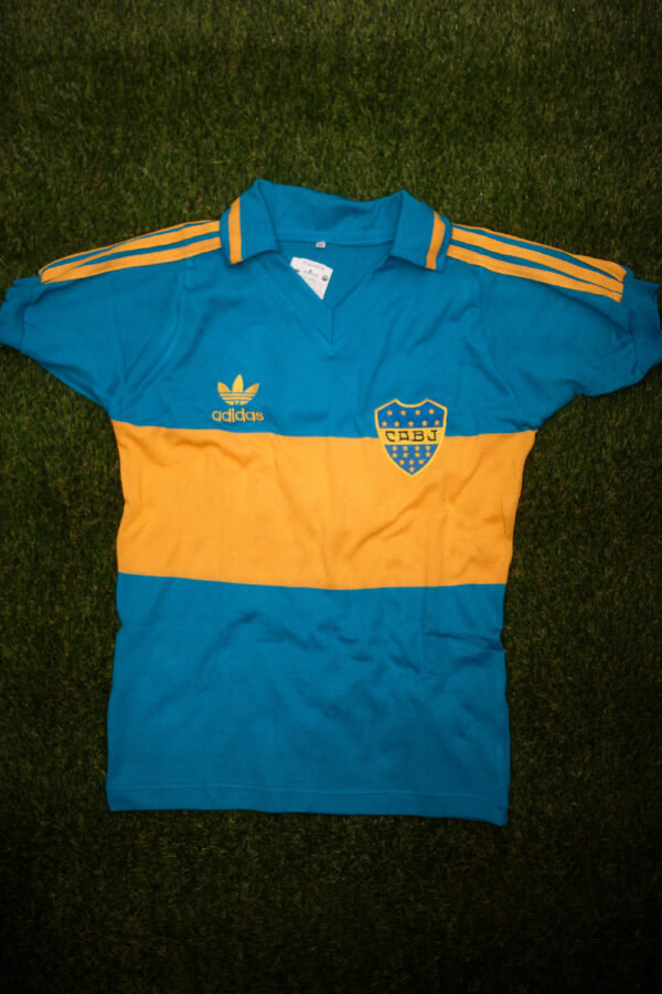 CAMISA RETRÔ BOCA JUNIORS 1987 Nº 10